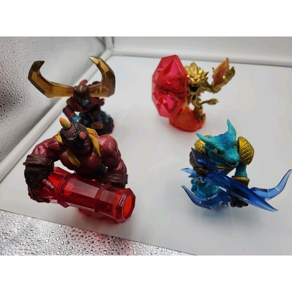 4 Activision Skylanders Trap Team Nitro Head Rush Master Snap Shot Ka-boom